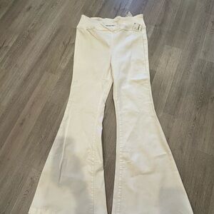 We The Free Cream Flare Pants